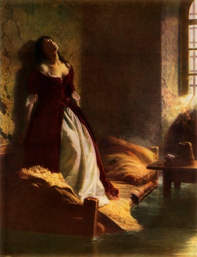 Prinzessin Tarakanova in der Petropawlowsk-Festung zur Zeit der Flut, 1863, 1965 von Konstantin Flavitsky