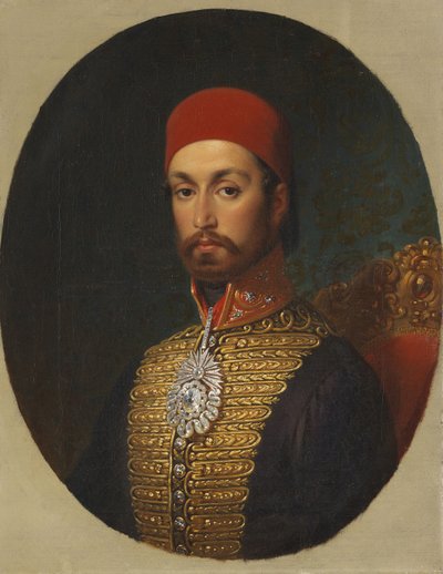 Porträt von Sultan Abdülmecid I., ca. 1846 von Konstantin Johann Franz Cretius