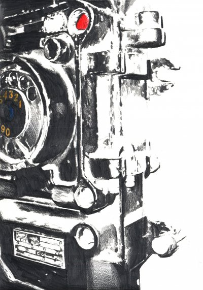 Vintage Maschinendetail von Kulik