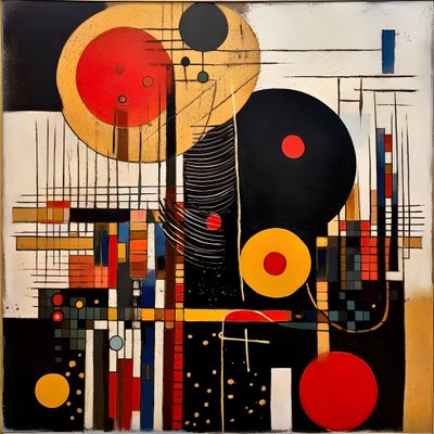 Das dreihundertsiebenundachtzigste Bild die Gedanken aufeinander prallten 1 von Kurt Heppke