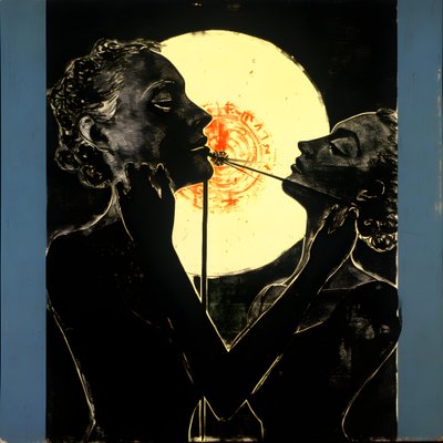 Das einhundertdreiundsechzigste Bild seit das zweite mal sich die Farben in Harmonie vermischen 1 von Kurt Heppke