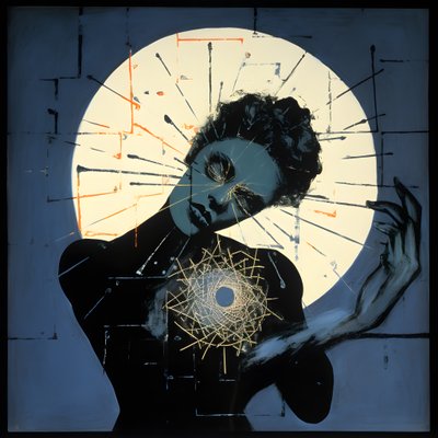 Das einhundertdreiundsechzigste Bild seit das zweite mal sich die Farben in Harmonie vermischen 3 von Kurt Heppke