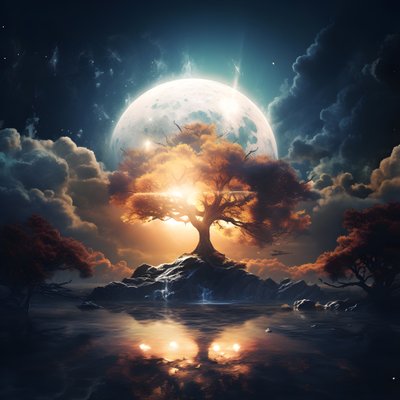 Das zweihundertfünfundsechzigste Bild seit das zweite Mal die Sterne am Himmel leuchten von Kurt Heppke