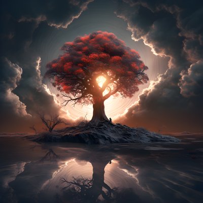 Das zweihundertfünfundsechzigste Bild seit das zweite Mal die Sterne am Himmel leuchten von Kurt Heppke
