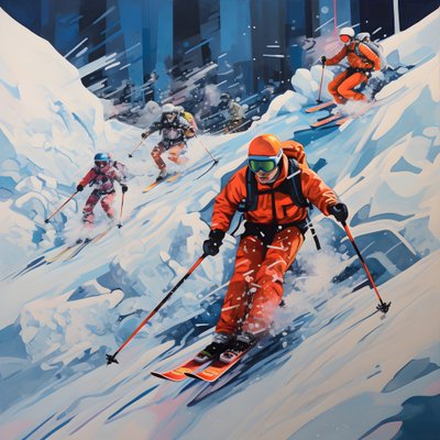 Das zweihundertvierundsechzigste Bild seit das zweite Mal die kältesten Winternächte vorbei sind von Kurt Heppke