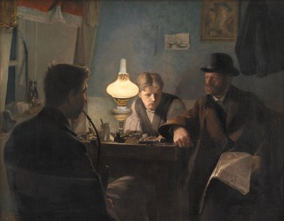 Ein Besuch in der Werkstatt eines Schusters von Laurits Andersen Ring