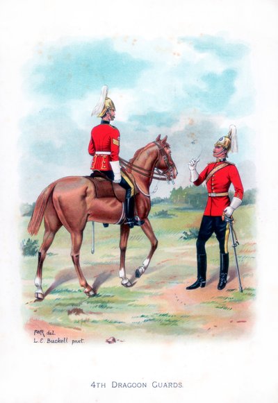 4. Dragoner-Garde, 1915 von L. E. Buckell