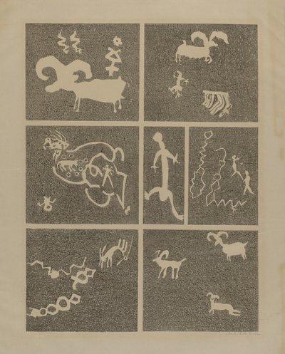 Petroglyphe von Lala Eve Rivol