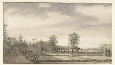Garten der Einsiedelei in Nantes von Lambert Doomer