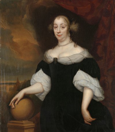Margaretha Munter (1639-1711), zweite Frau von Jacobus Trip von Lambertus Jansz. de Hue
