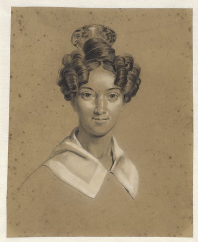 Porträt von Cornelia Helena Anna Christiani von Lambertus Johannes Hansen