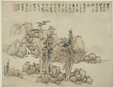 Landschaft im Stil der alten Meister: Kommentar des Künstlers von Lan Ying