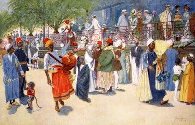 Cairo Curios, oder Die Herde des Hirten, 1908 von Lance Thackeray