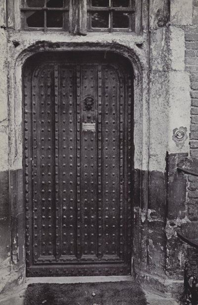 Die Tür des Schulleiters, Eton von Laszlo Moholy Nagy