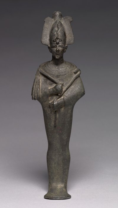 Statuette des Osiris, 664-30 v. Chr. von Late Period Egyptian