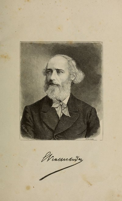 Porträt von Eugène Viollet-le-Duc 1814-1879, 1879 von Lavr Lavrovich Belyankin