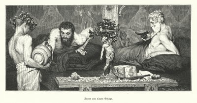 Griechischer Wein von Lawrence (after) Alma Tadema