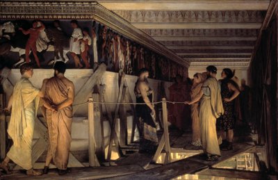 Pheidias und das Fries des Parthenon von Lawrence Alma Tadema