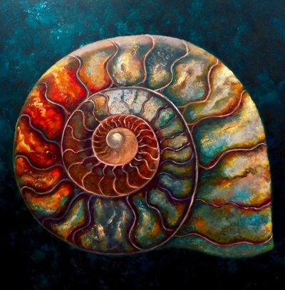 Ammonit II von Lee Campbell