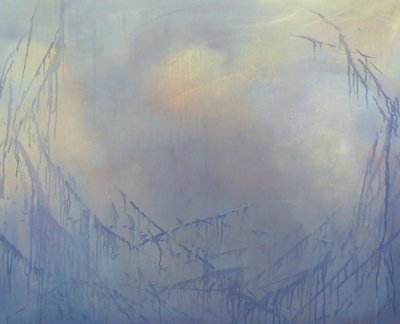 Silberne Netze, 2019 von Lee Campbell