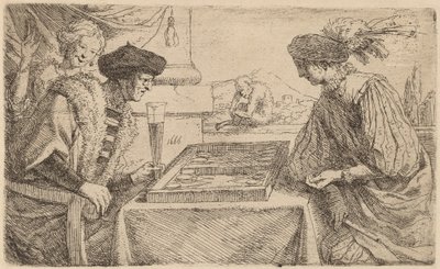 Die Brettspieler von Leendert van der Cooghen