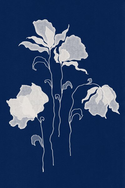 Ätherische weiße Blumen von Lena Refur