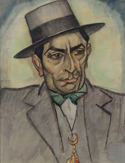 Ein Mann in spanischer Tracht von Leo Gestel