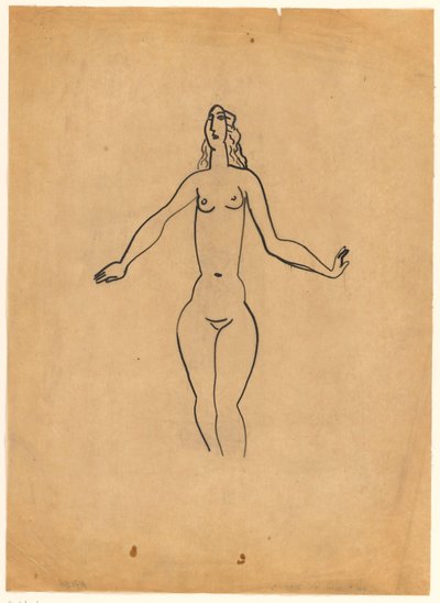 Weiblicher Akt von Leo Gestel