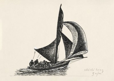 Segelschiff (1934–1936) von Leo Gestel