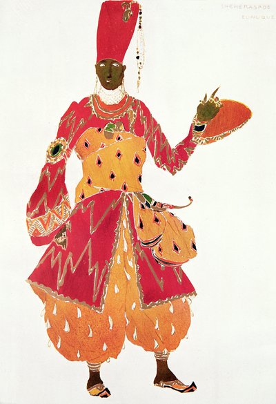 Ein Eunuch, aus dem Ballett 