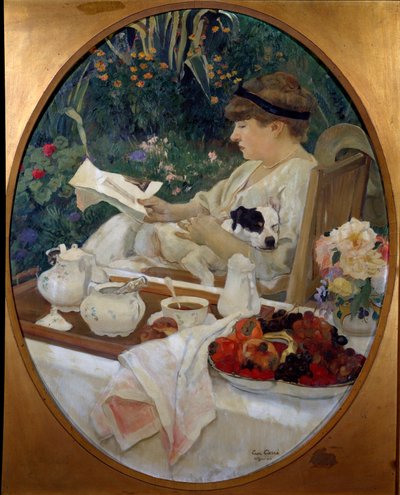 Der Tee im Garten von Leon Georges Carre