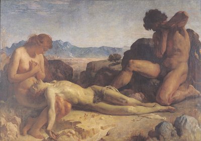 Adam und Eva finden den Leichnam Abels von Leon Joseph Florentin Bonnat