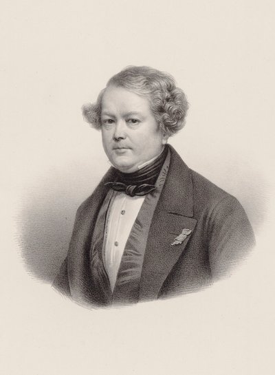 Porträt des Komponisten Auguste-Mathieu Panseron von Leon Noel