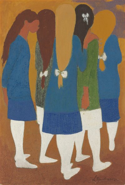 Mädchen mit weißen Strümpfen von Leon Spilliaert