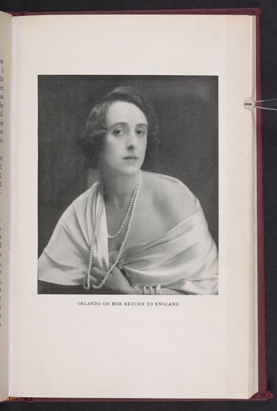 Orlando bei ihrer Rückkehr nach England aus Orlando: Eine Biografie von Virginia Woolf von Leonard George aka Lenare Green