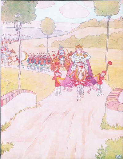 Alle Pferde des Königs und alle Männer des Königs konnten Humpty nicht wieder zusammensetzen von Leonard Leslie Brooke