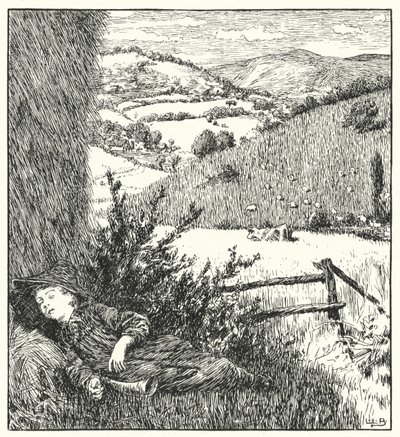 Kleiner Junge Blau, komm, blas dein Horn von Leonard Leslie Brooke