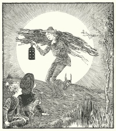 Der Mann im Mond fiel herunter von Leonard Leslie Brooke