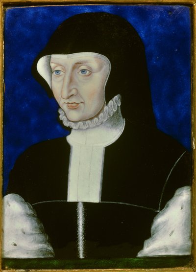 Porträt von Antoinette de Bourbon von Leonard Limosin