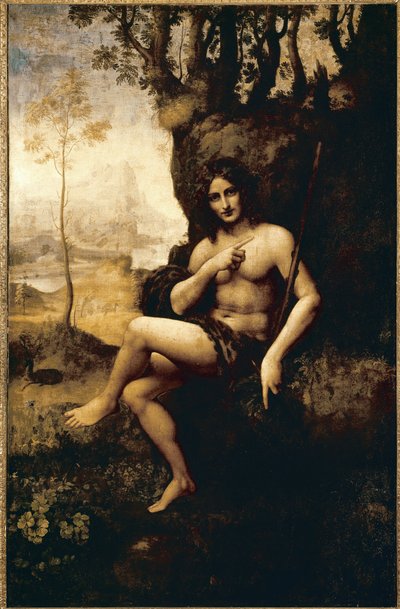 Bacchus von Leonardo da (studio of) Vinci
