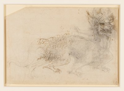 Entwurf für ein Drachenkostüm von Leonardo da Vinci