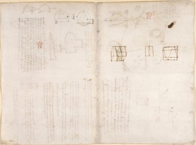 Leere Seite mit Diagrammen aus dem 