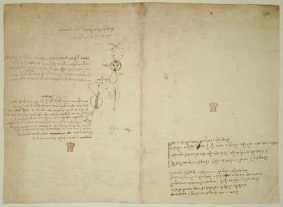 Codex Arundel von Leonardo da Vinci