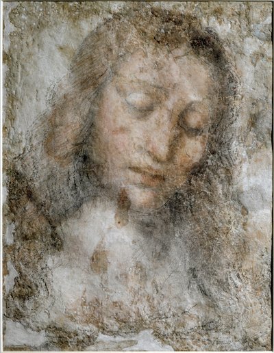 Kopf von Christus dem Erlöser von Leonardo da Vinci