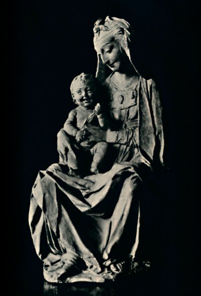 Die Madonna mit dem lachenden Kind, 1928 von Leonardo da Vinci