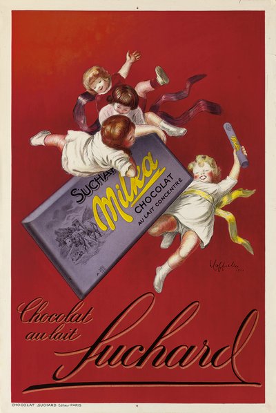 Werbeplakat für Milka-Schokolade von Suchard, 1925 von Leonetto Cappiello