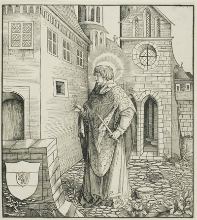 Heiliger Ferreolus, aus Heilige verbunden mit dem Haus Habsburg von Leonhard Beck