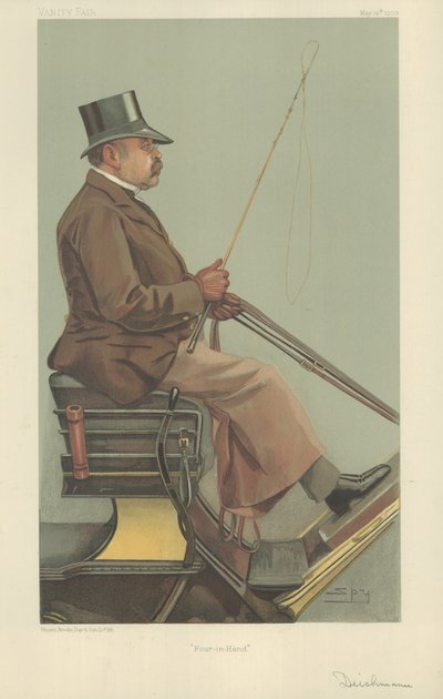 Baron Adolph Wilhelm Deichmann von Leslie Matthew Ward