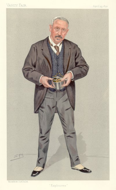 Oberst Vivian Dering Majendie, Chefinspektor für Sprengstoffe, 1892 von Leslie Matthew Ward