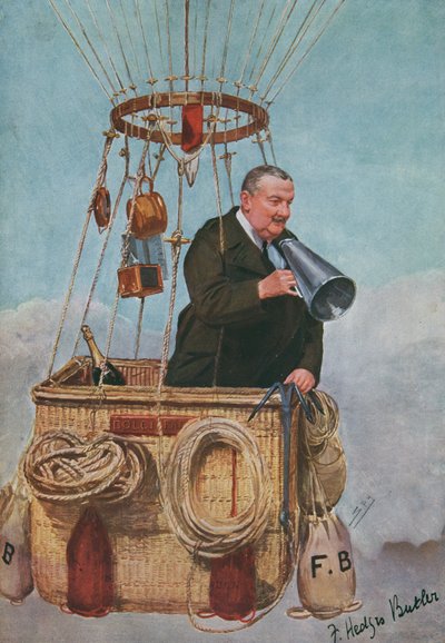Frank Hedges Butler, Illustration aus Vanity Fair, 11. Dezember 1907 von Leslie Matthew Ward
